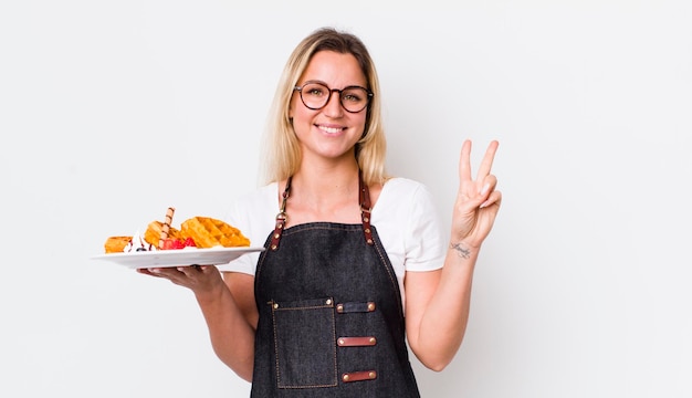 Uśmiechnięta uczestniczka kursu